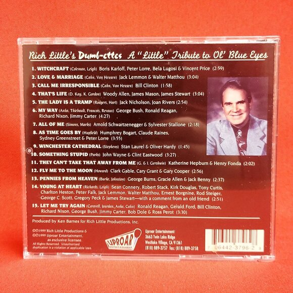 Rich Little's Dumbettes A Little Tribute to Ol' Blue Eyes Autographed 1999 - Picture 2 of 8